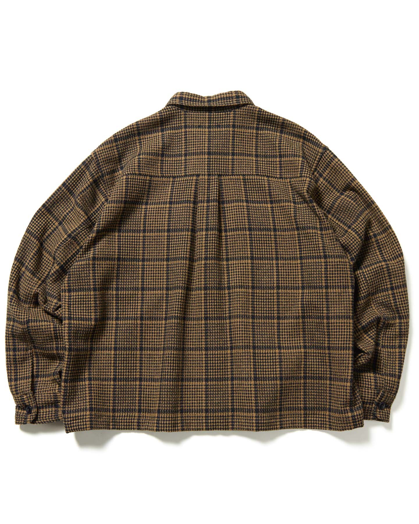 TWEED COTTON CHECK CPO SHIRT