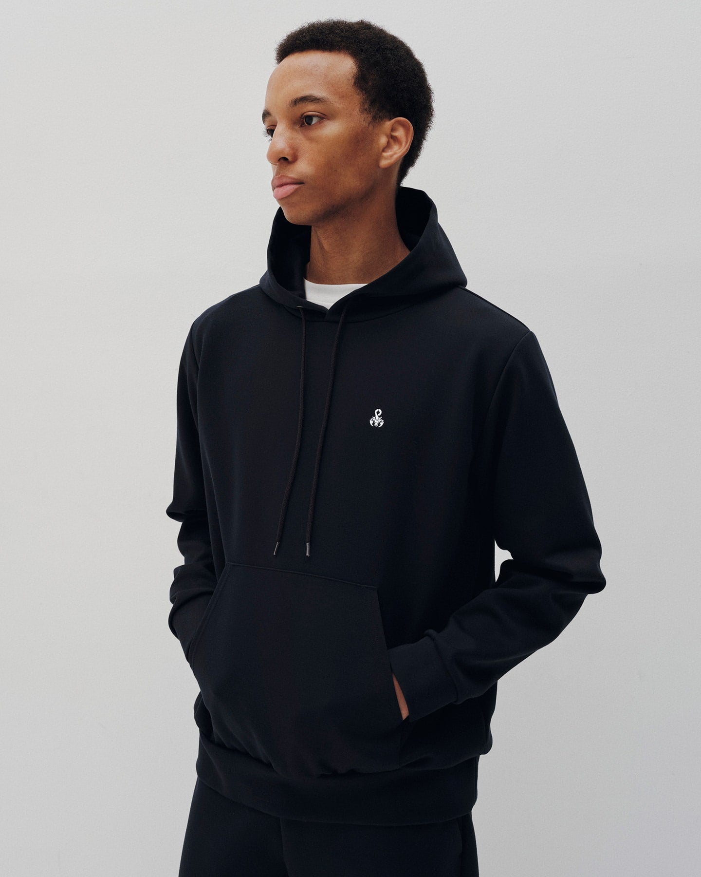 COMPACT DOUBLE KNIT HOODIE