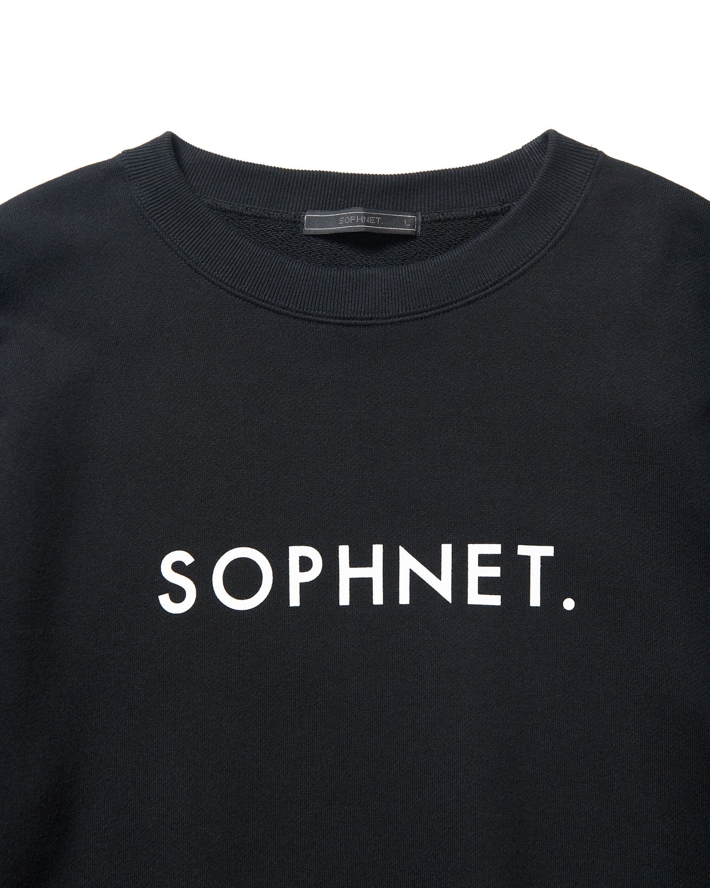 SOPHNET. LOGO CREWNECK SWEAT