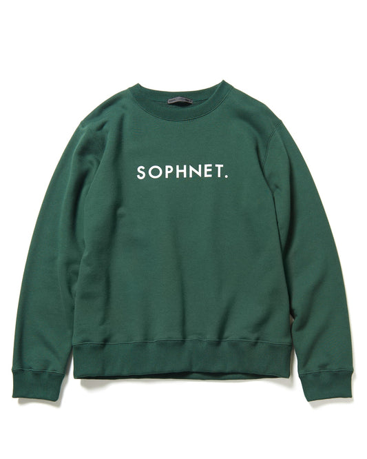 SOPHNET. LOGO CREWNECK SWEAT