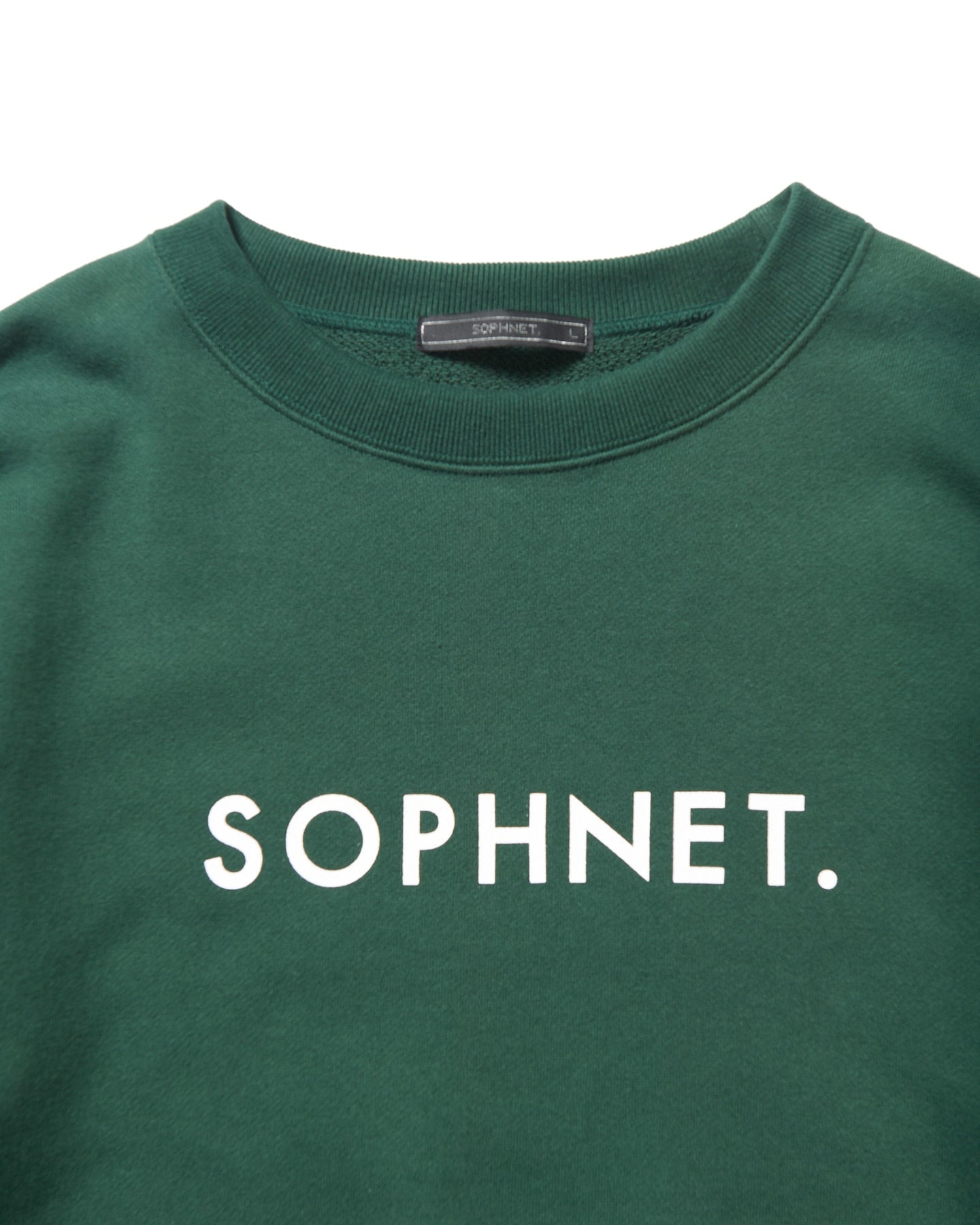 SOPHNET. LOGO CREWNECK SWEAT