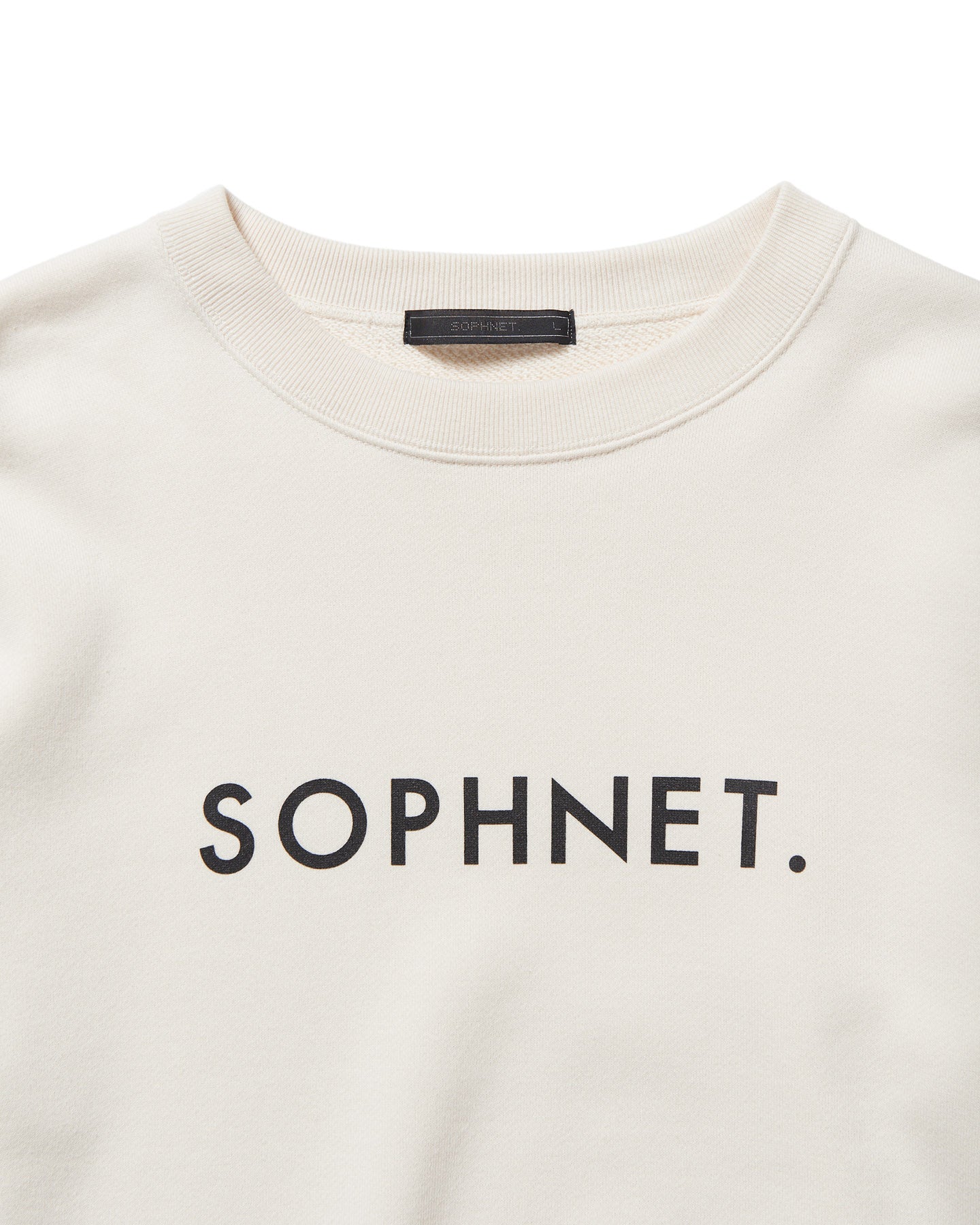 SOPHNET. LOGO CREWNECK SWEAT