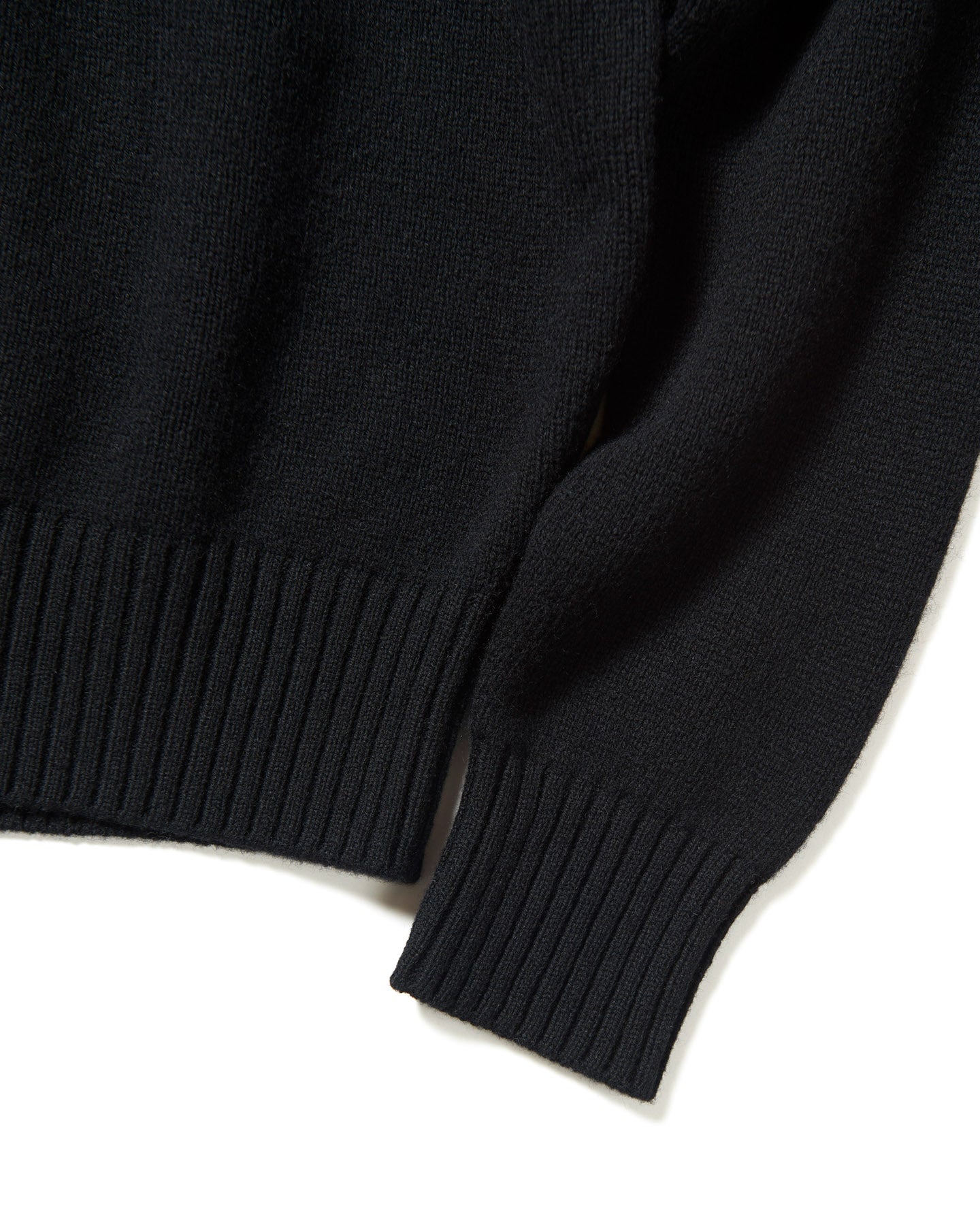 WOOL CASHMERE OVERSIZED CREWNECK KNIT