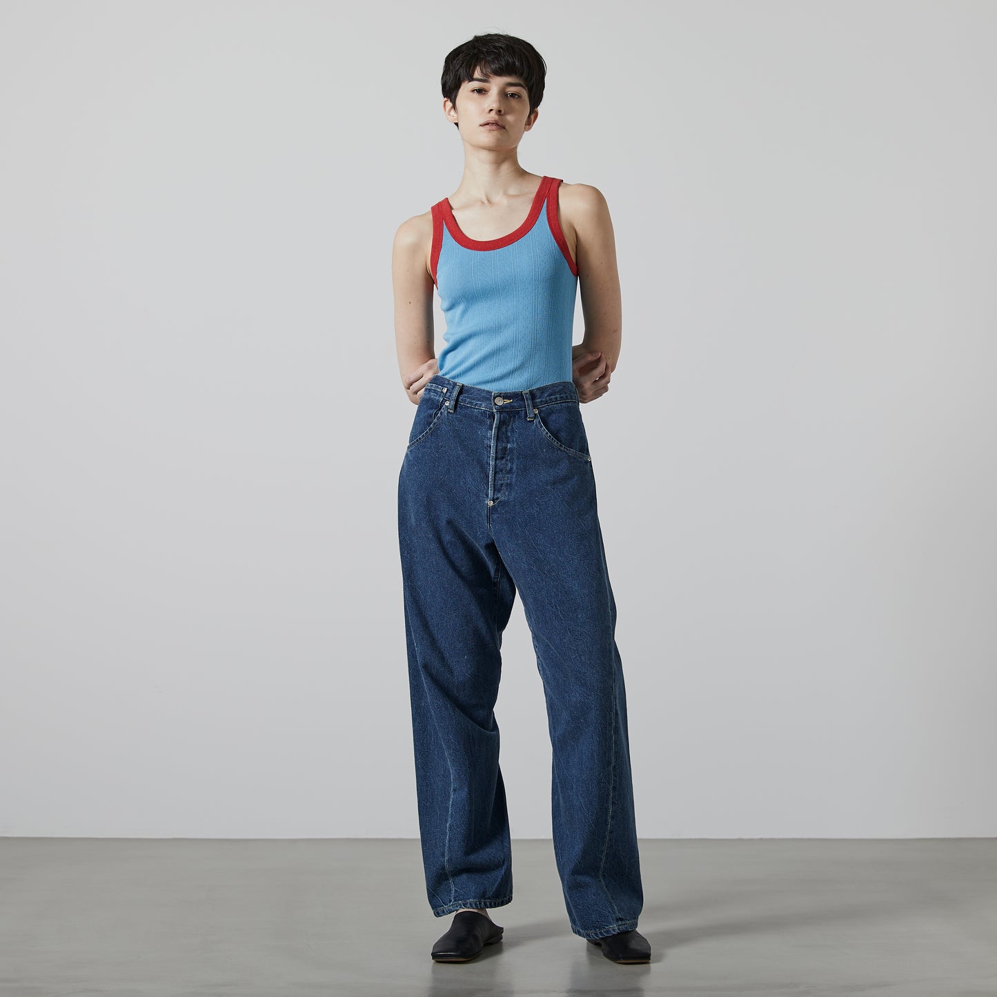 BACK CINCH JEANS