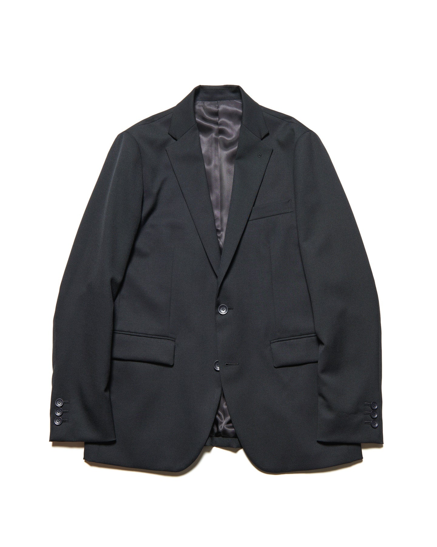 FLANNEL WOOL STANDARD 2BUTTON JACKET