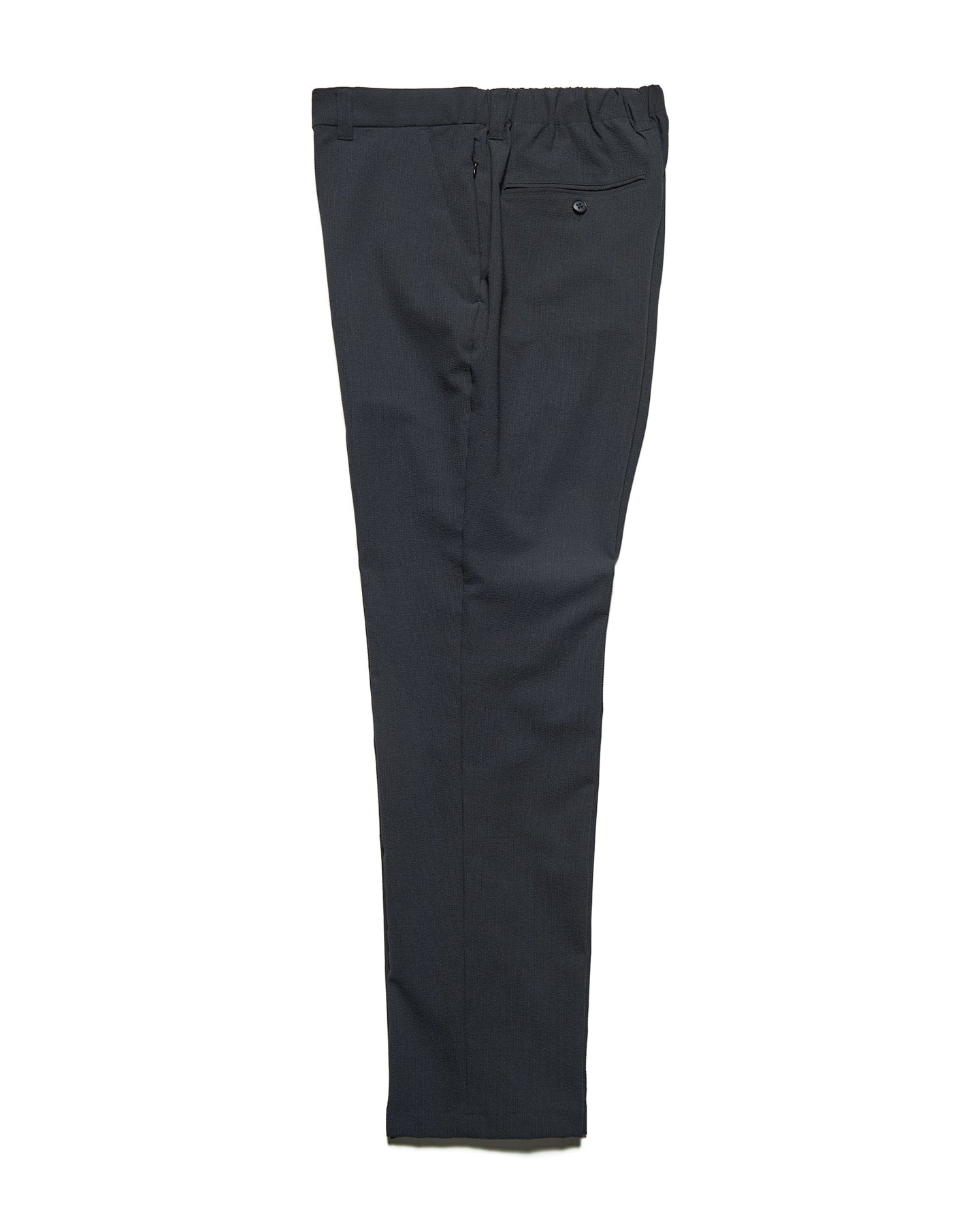 4WAY STRETCH SHIRRING SLIM-FIT SLACKS