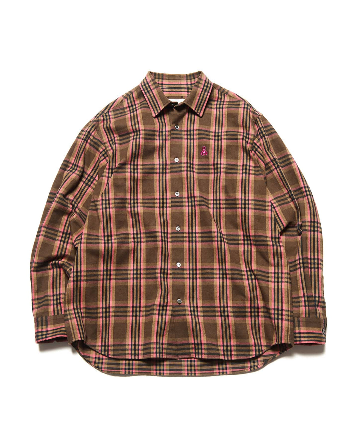 FLANNEL CHECK RELAX-FIT SHIRT