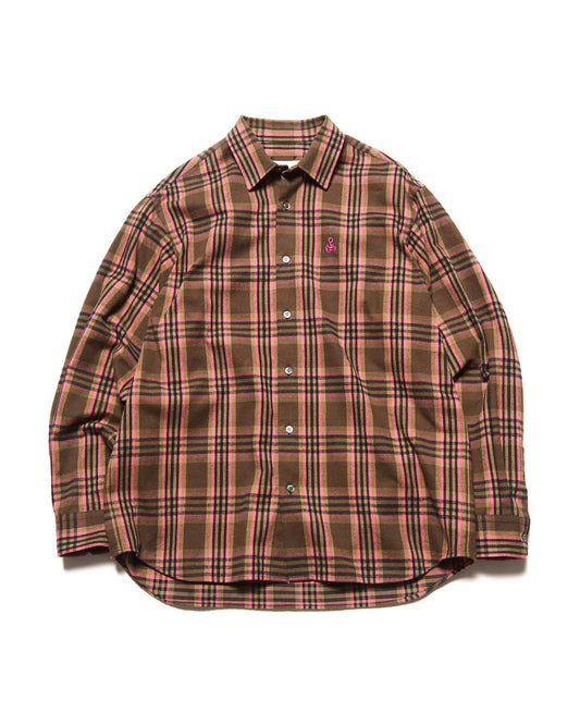 FLANNEL CHECK RELAX-FIT SHIRT