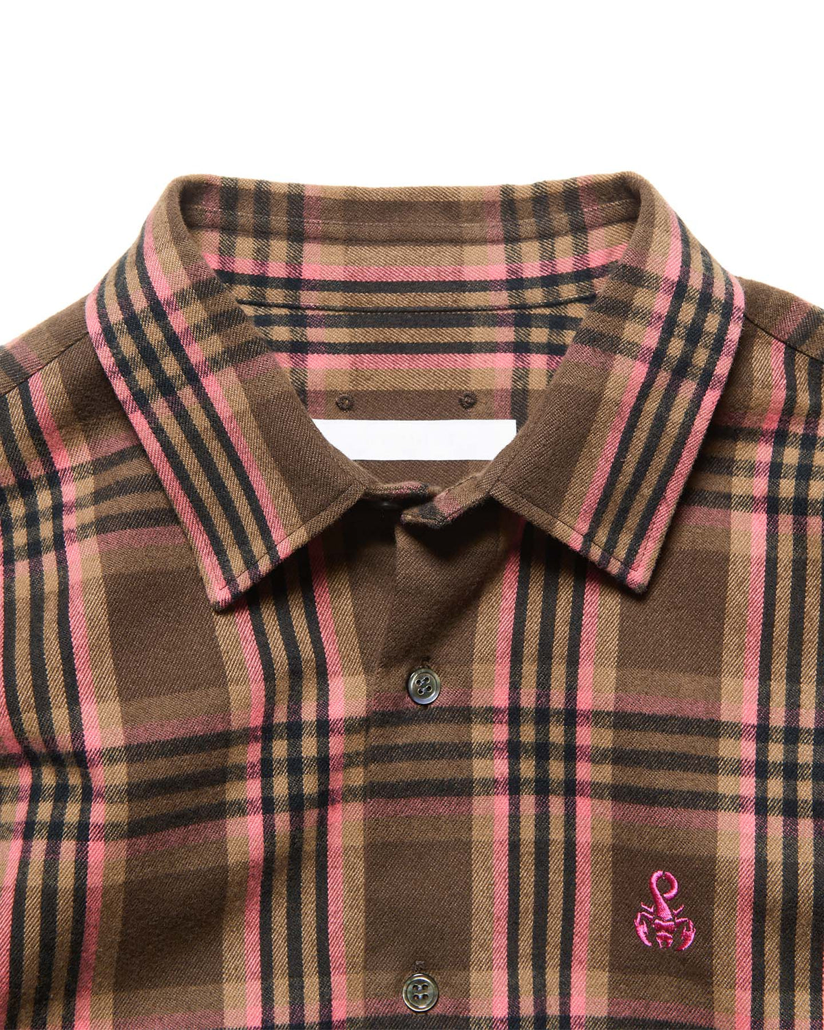 FLANNEL CHECK RELAX-FIT SHIRT