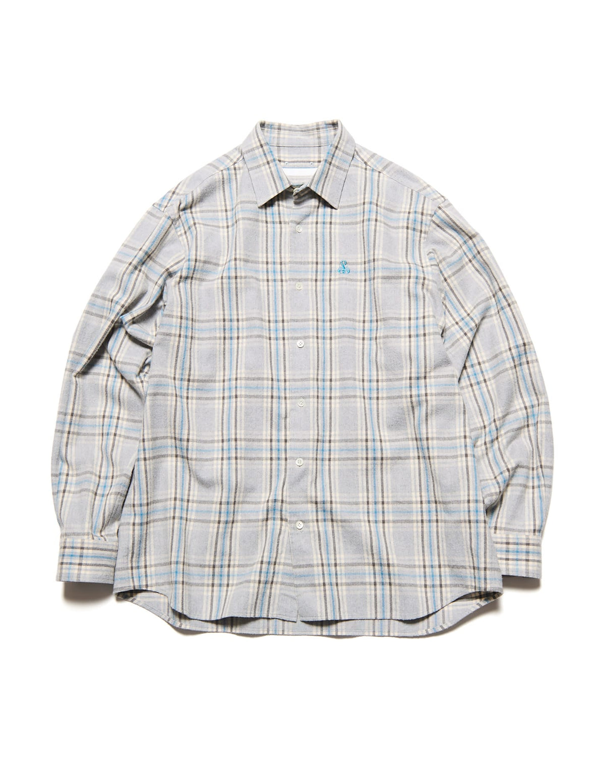 FLANNEL CHECK RELAX-FIT SHIRT