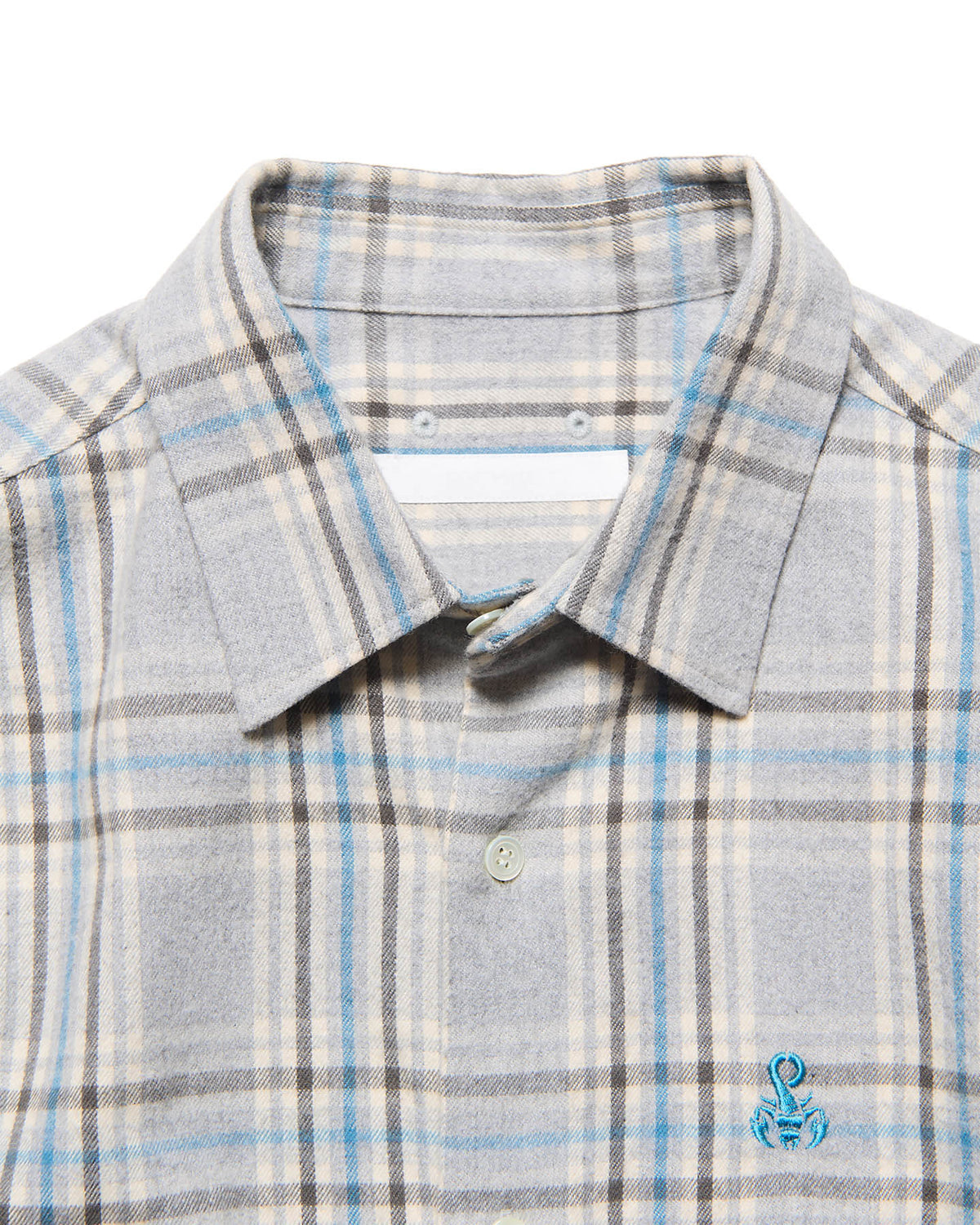 FLANNEL CHECK RELAX-FIT SHIRT