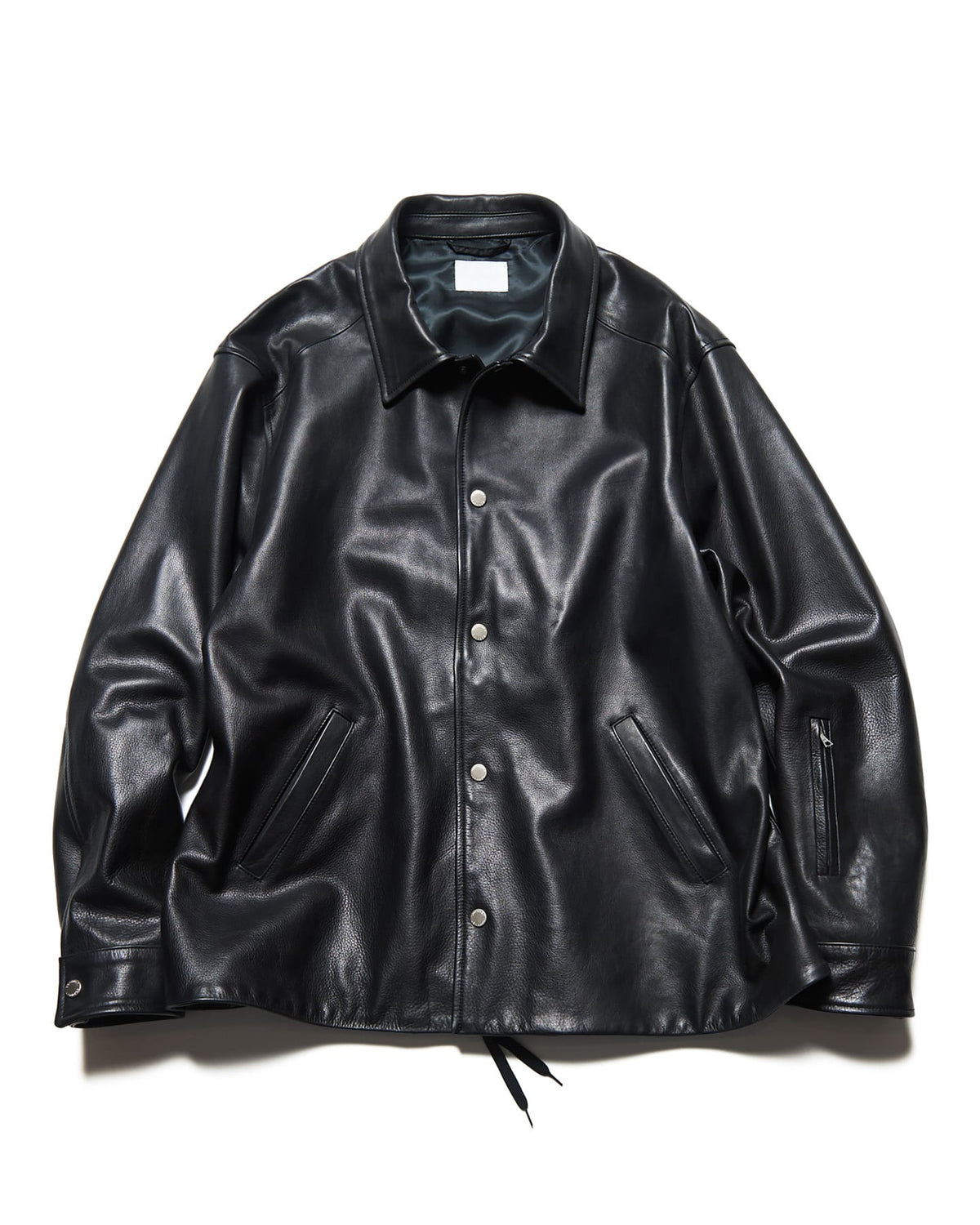 LEATHER COACH BLOUSON