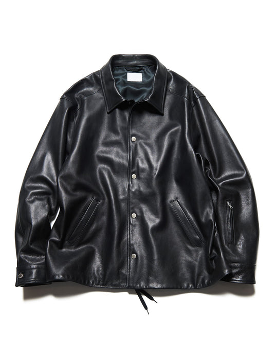 LEATHER COACH BLOUSON