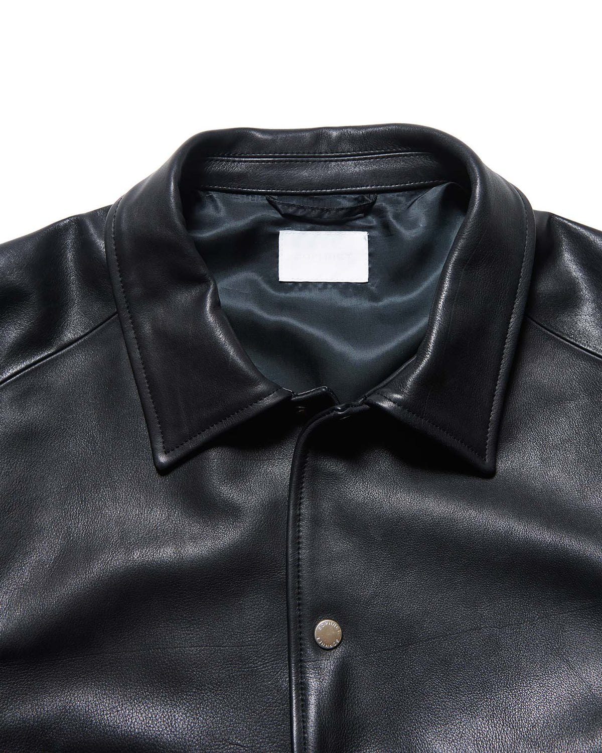 LEATHER COACH BLOUSON