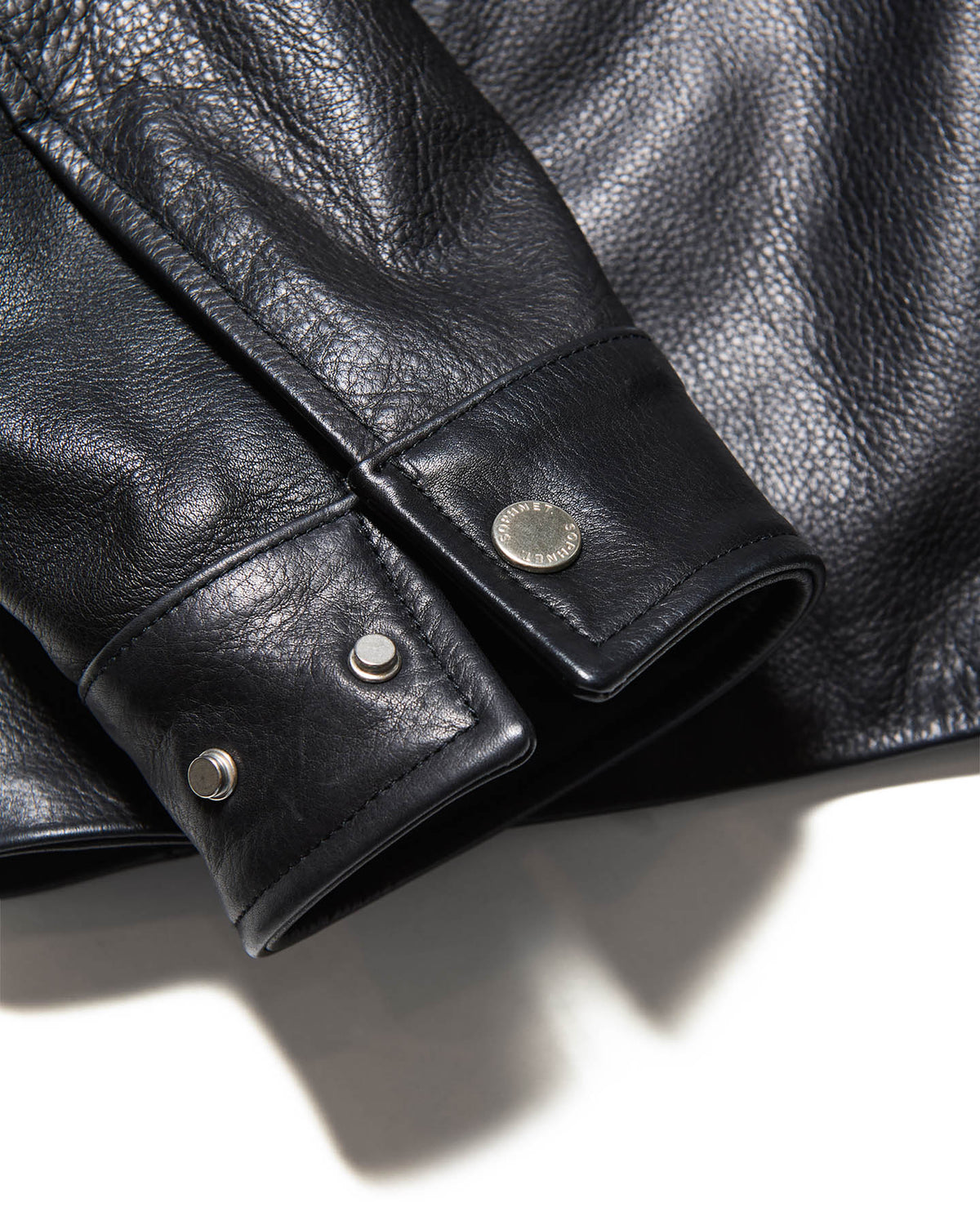 LEATHER COACH BLOUSON