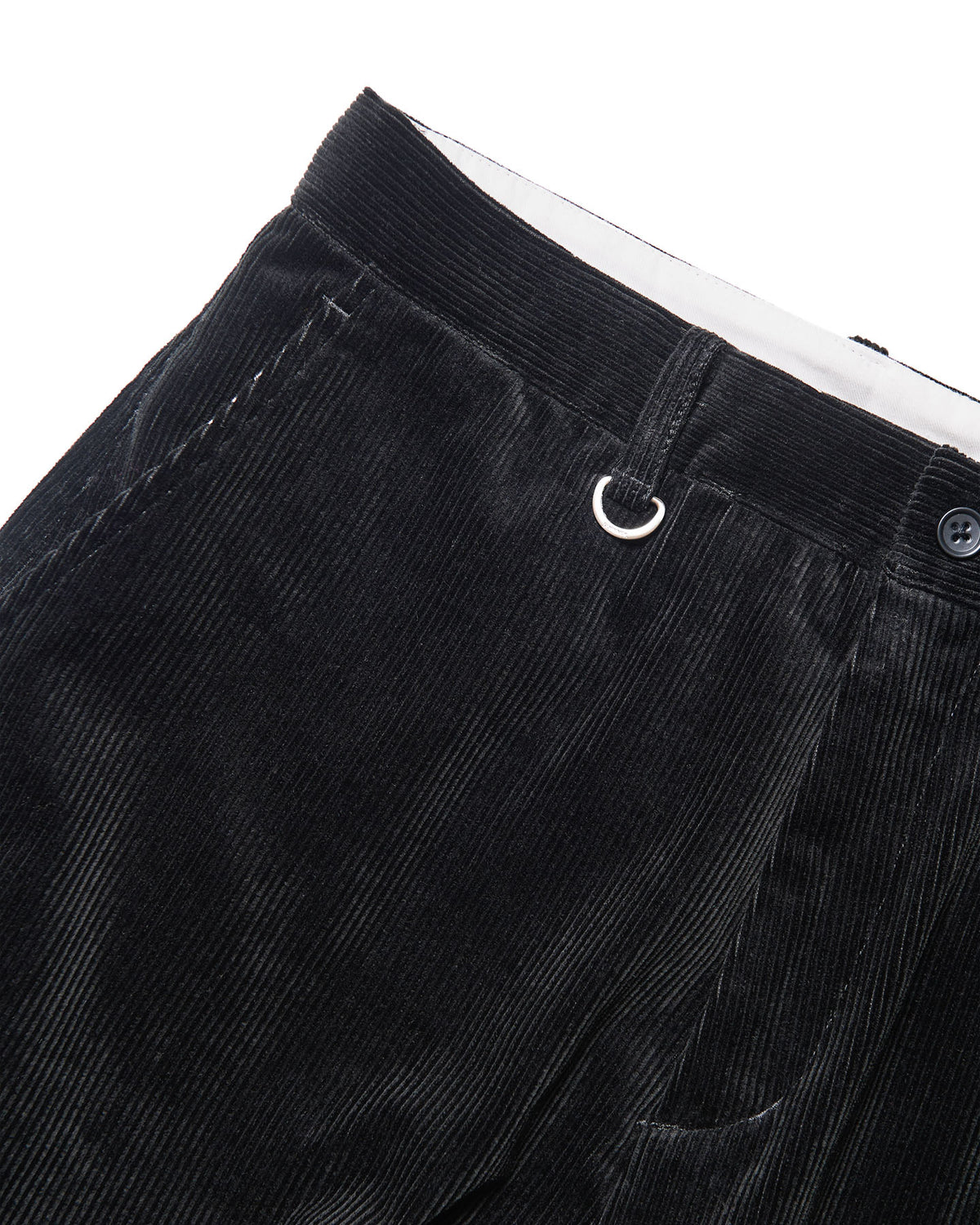 CORDUROY DOUBLE HEM PANTS