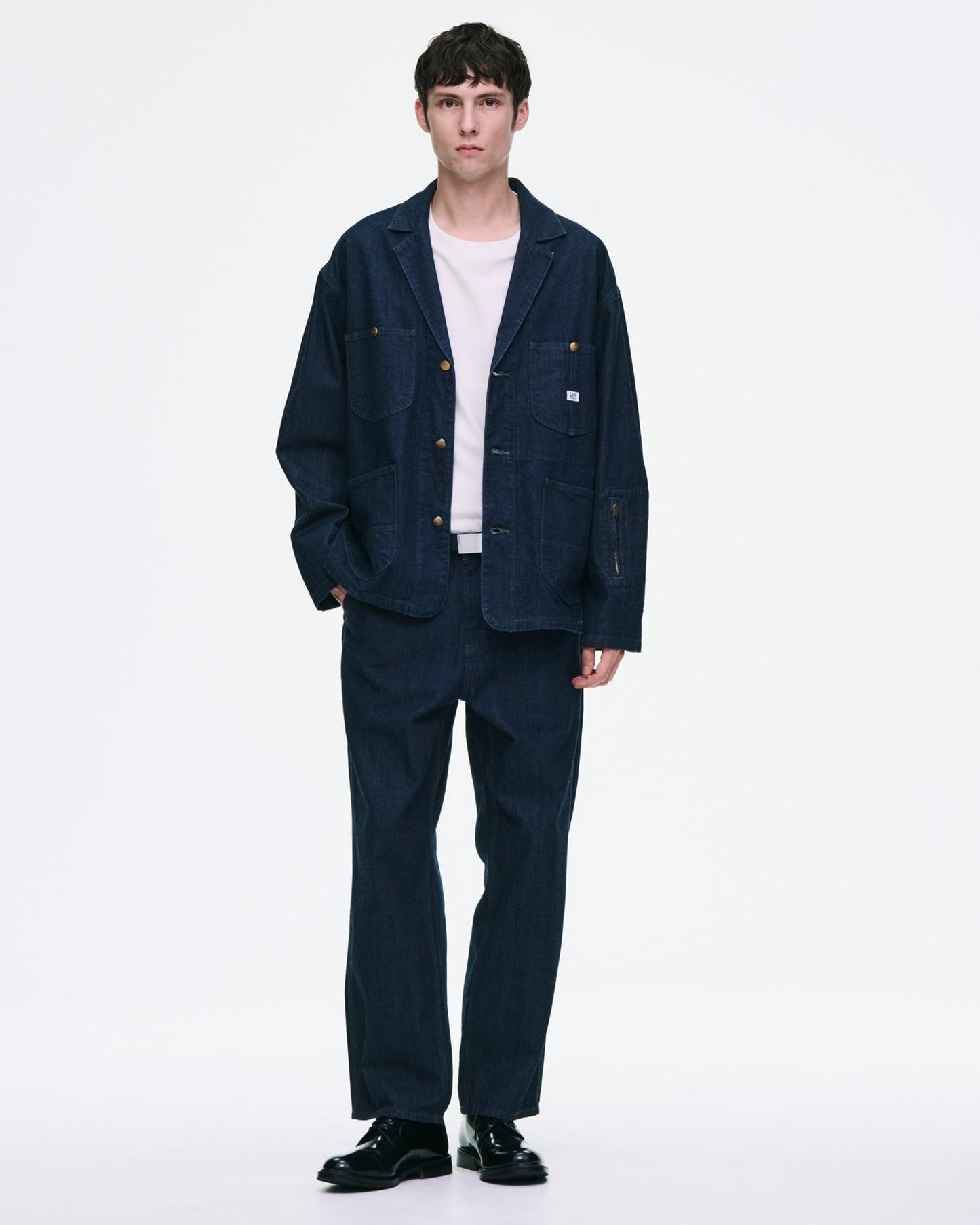 LEE DUNGAREES SHIRRING SLACKS