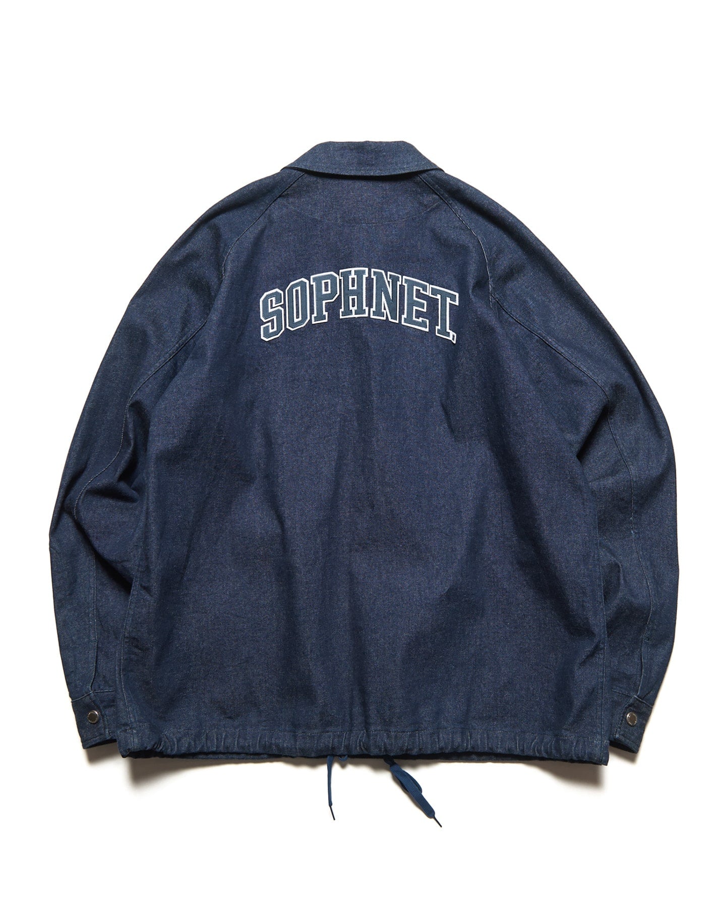 STRETCH TWILL COACH JACKET