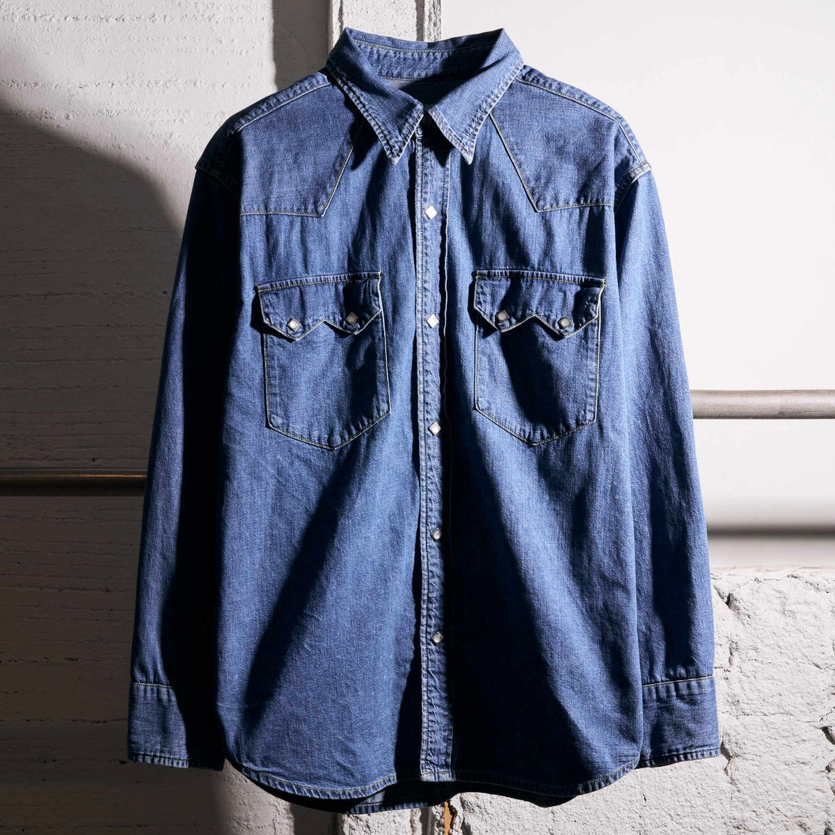 DENIM SHIRT H.WASH