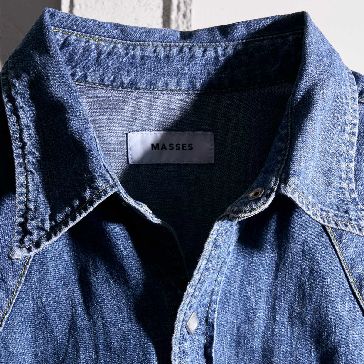 DENIM SHIRT H.WASH