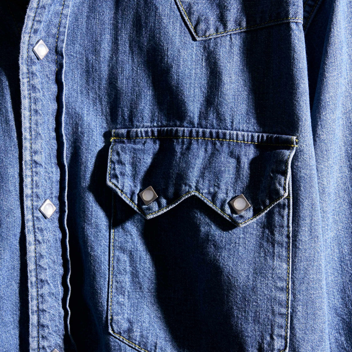 DENIM SHIRT H.WASH