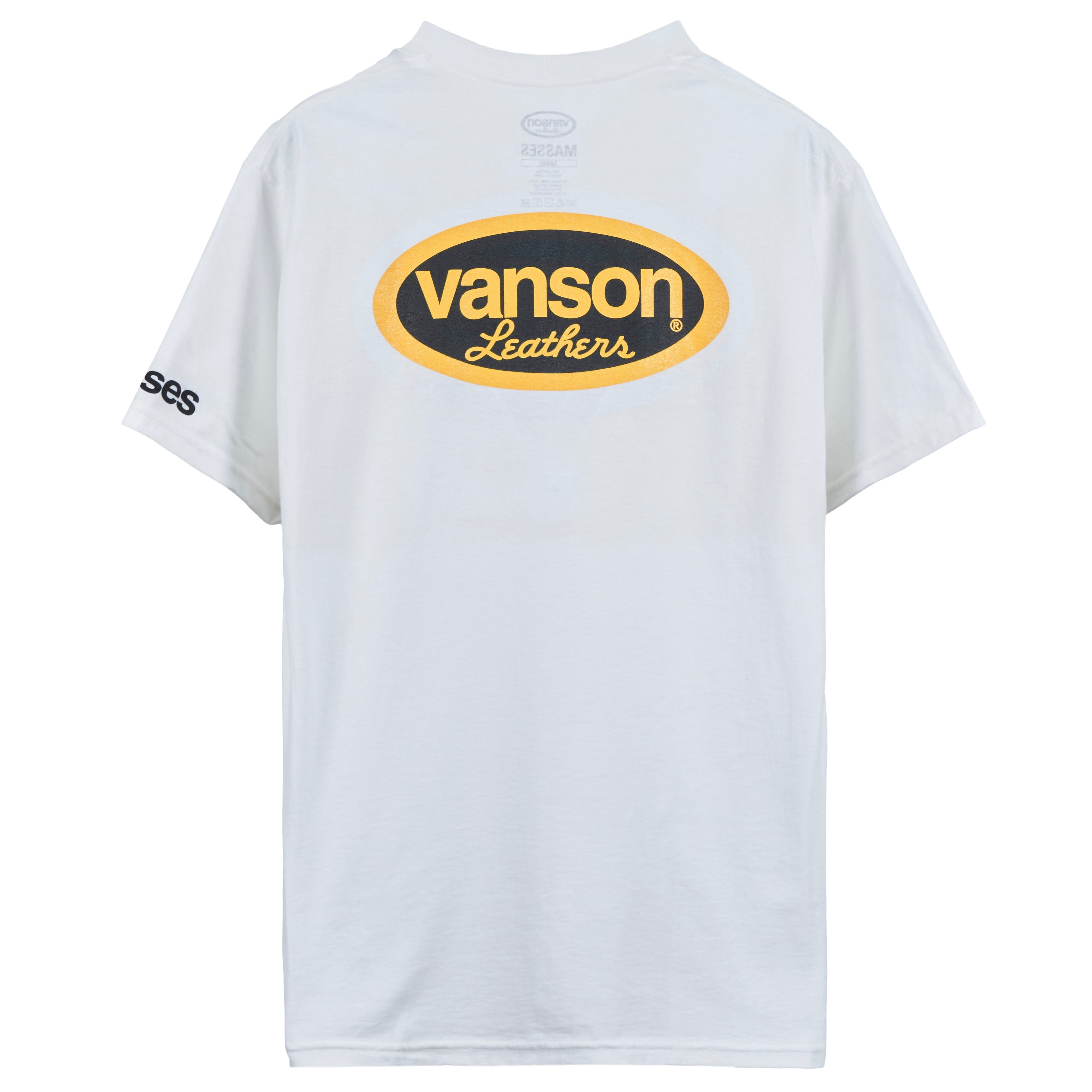 VANSON × MASSES T-SHIRT S/S – TIME AFTER TIME