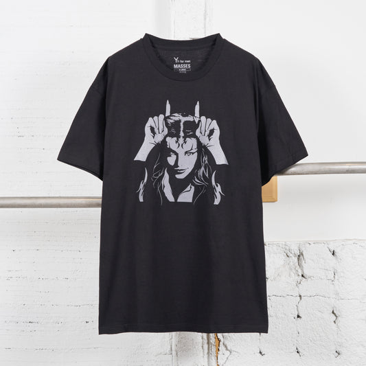 MASSES × Y's for men / ROUND NECK SHORT SLEEVE T B