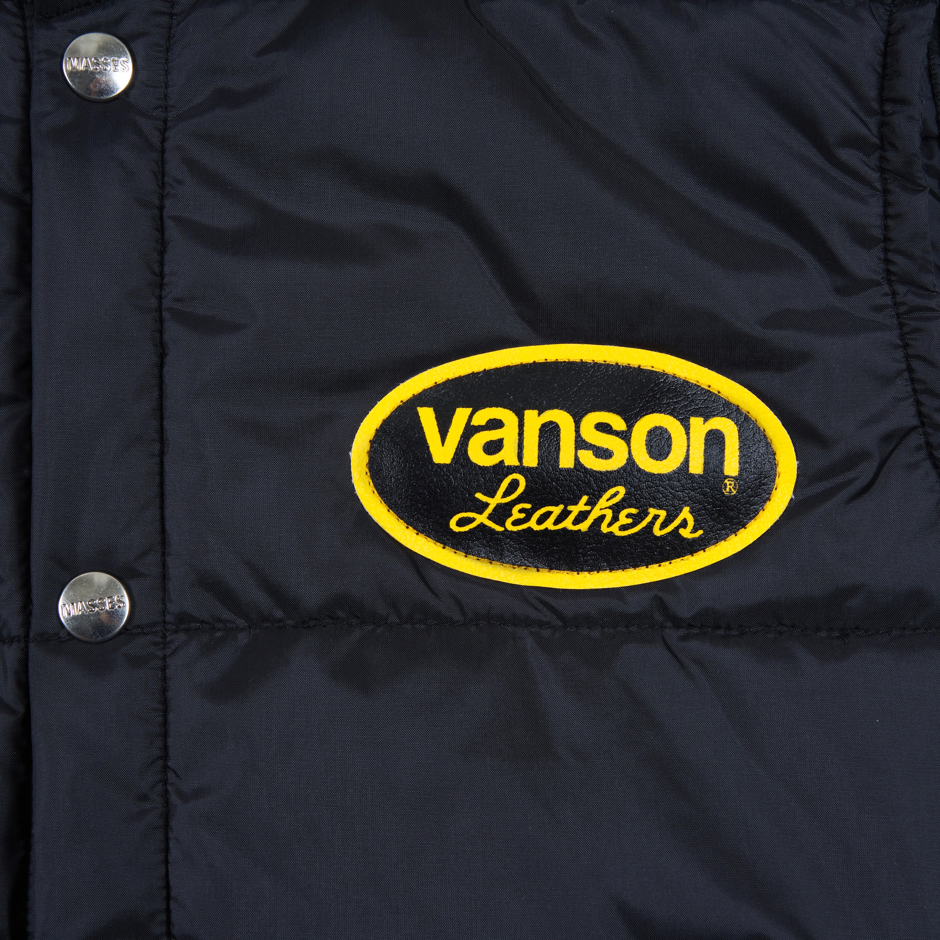 VANSON × MASSES NYLON VEST – TIME AFTER TIME