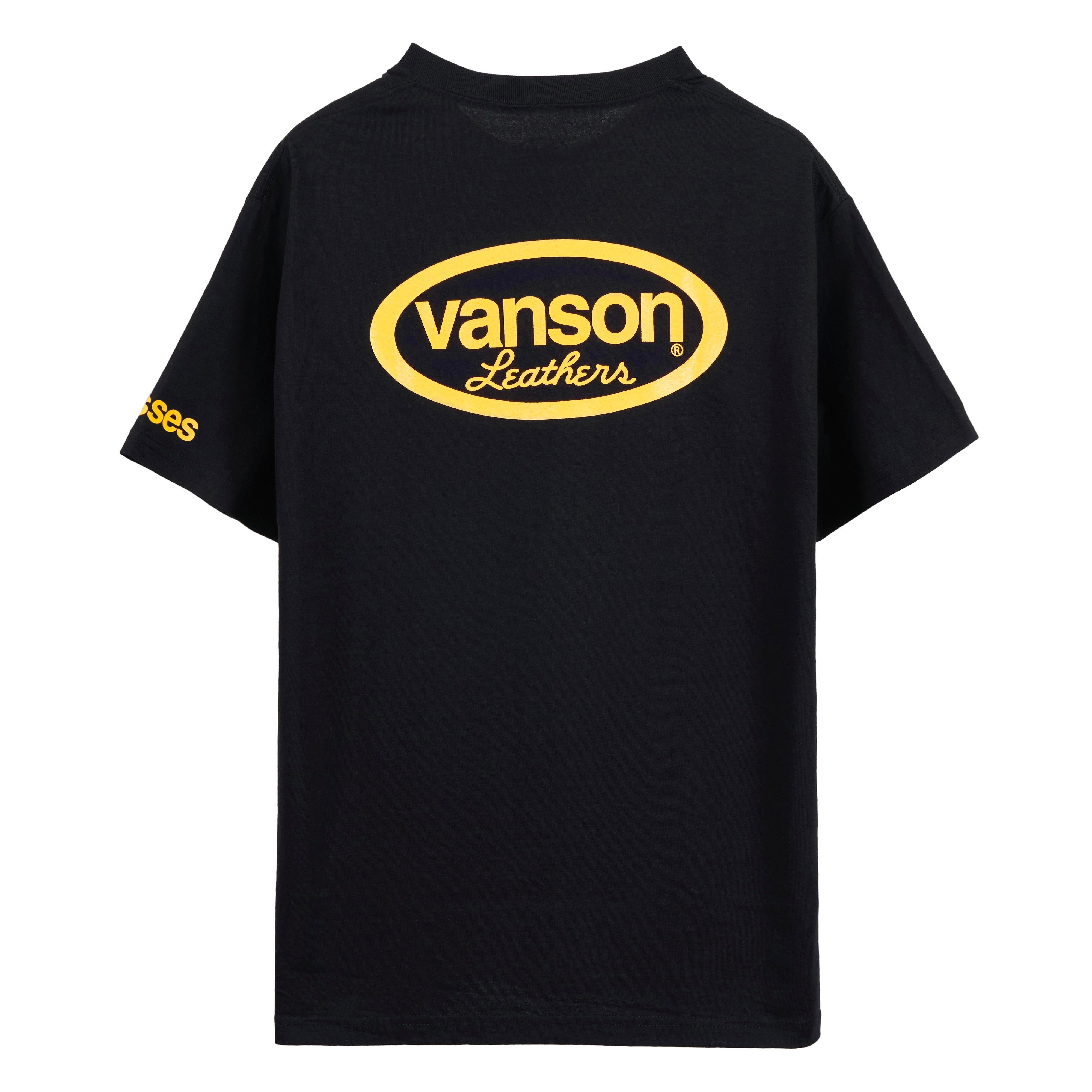 トップス vanson VANSON × MASSES T-SHIRT S/S – TIME AFTER TIME