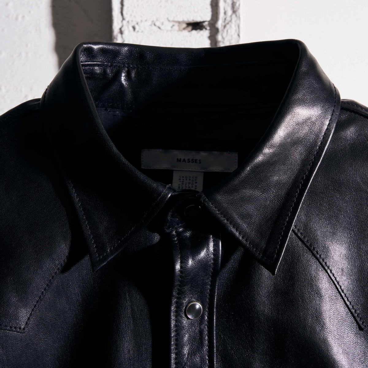 HORSE LEATHER SHIRT VINTAGE W