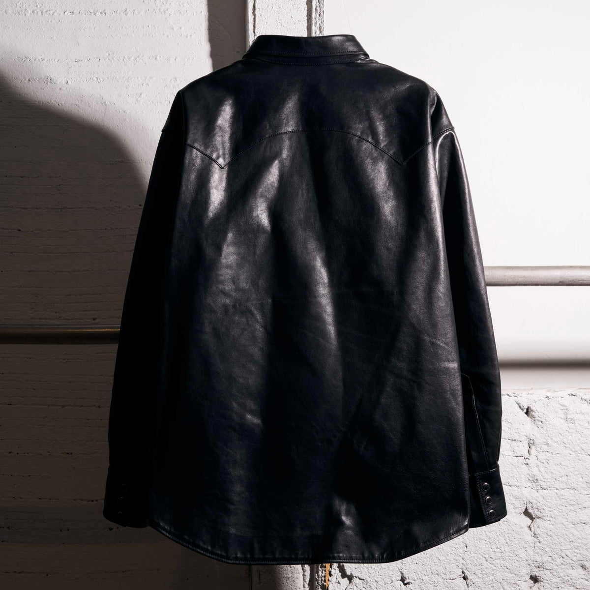 HORSE LEATHER SHIRT VINTAGE W