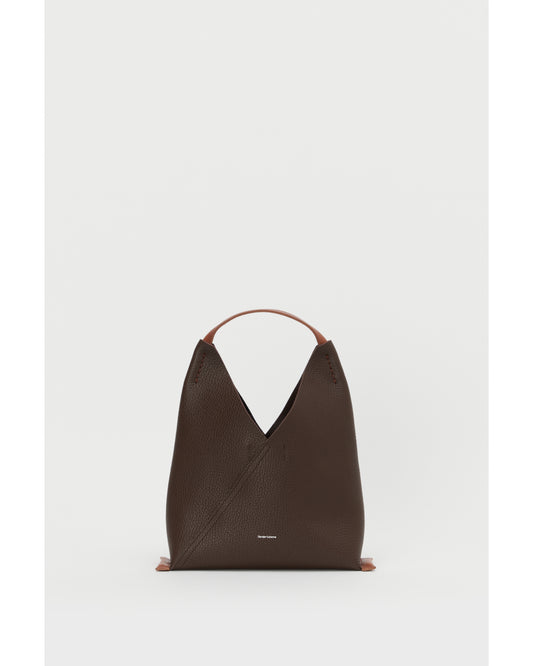 triangle bag dark brown