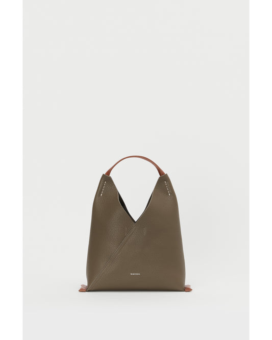 triangle bag taupe