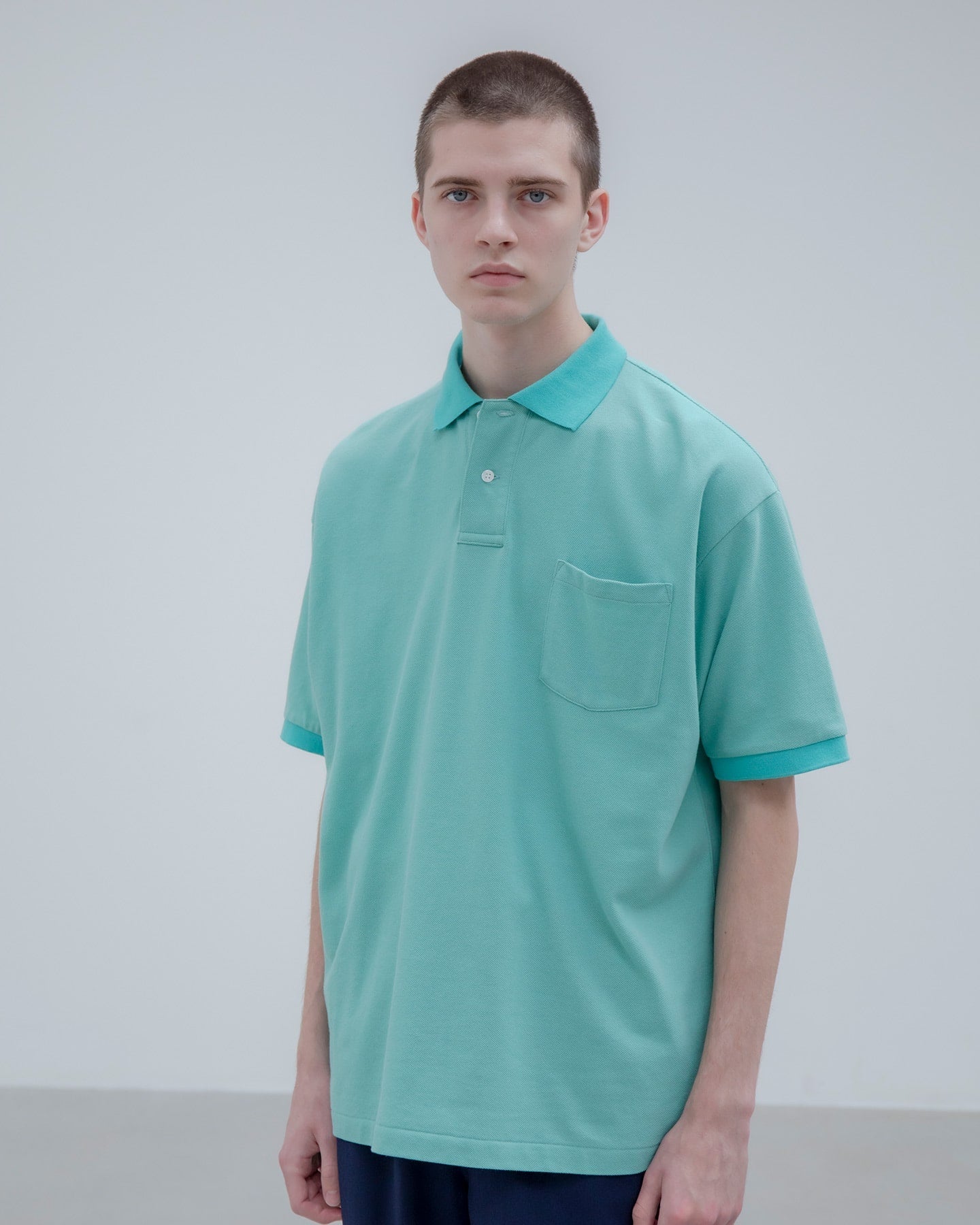 S/S POCKET BAGGY  POLO