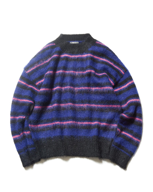 BRUSHED BORDER SWEATER