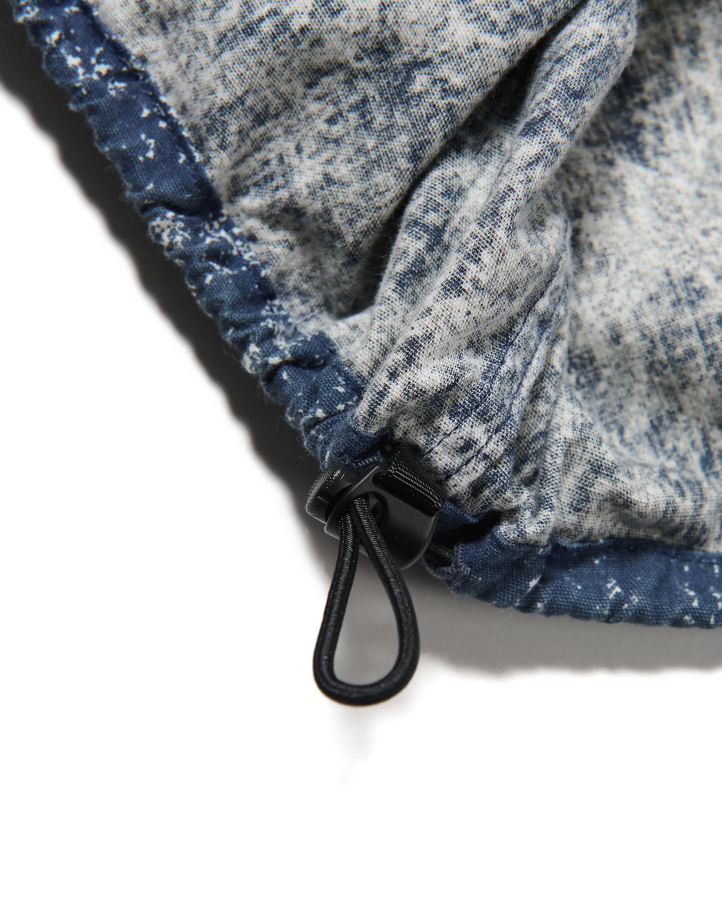 INDIGO PRINT S/S FISHING SHIRT
