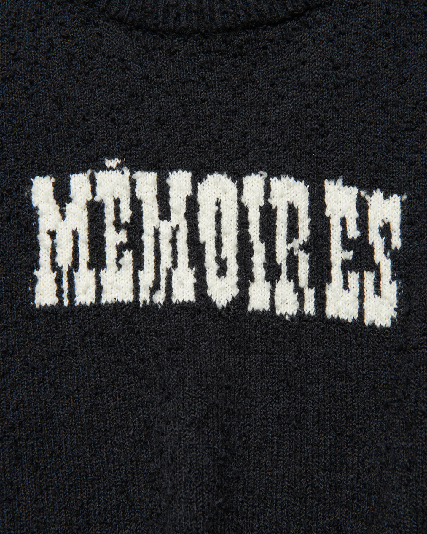 ASGER JORN : MEMOIRES JACQUARD KNIT