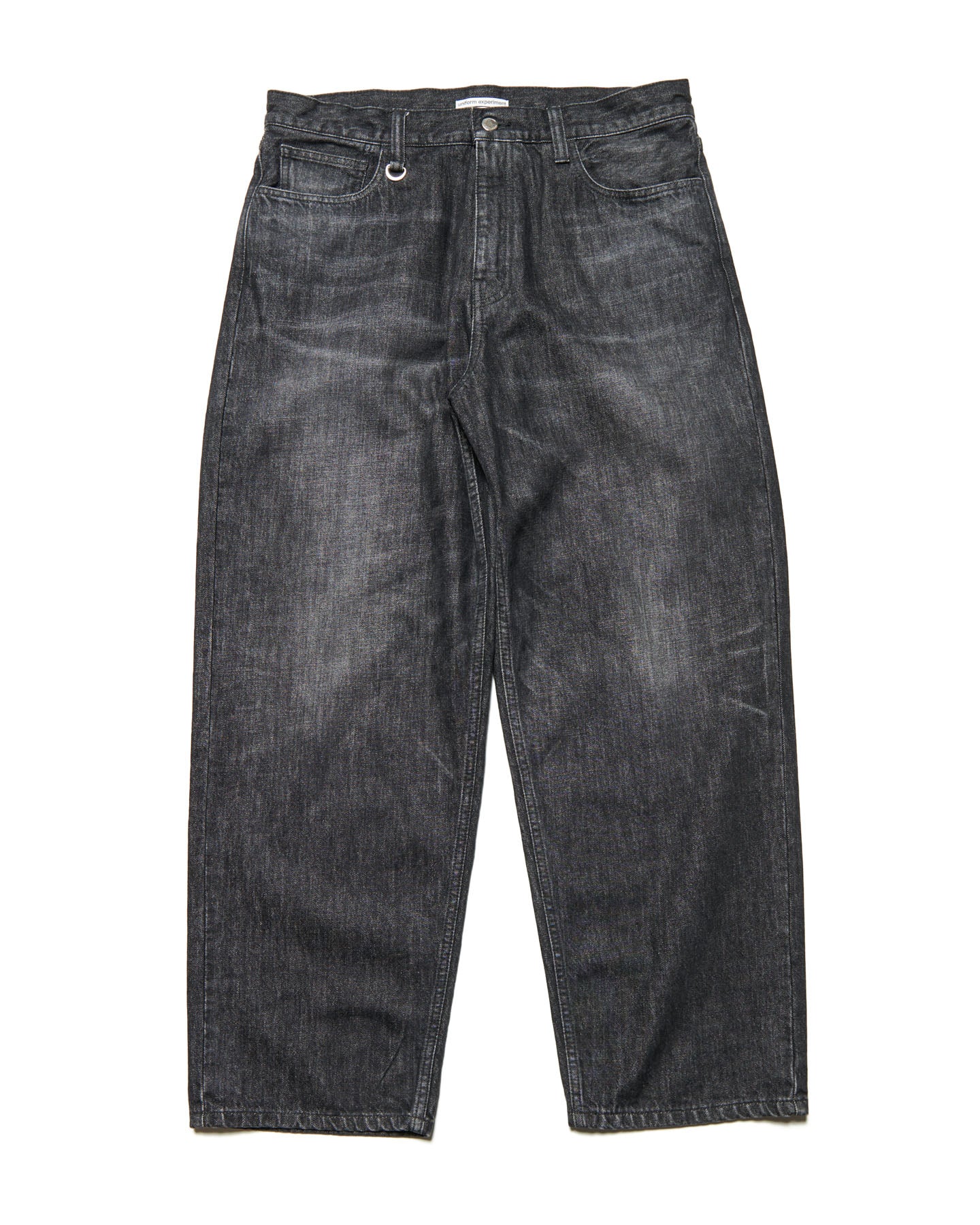 WASHED DENIM BOLD-FIT JEANS