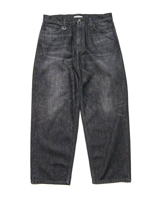 WASHED DENIM BOLD-FIT JEANS
