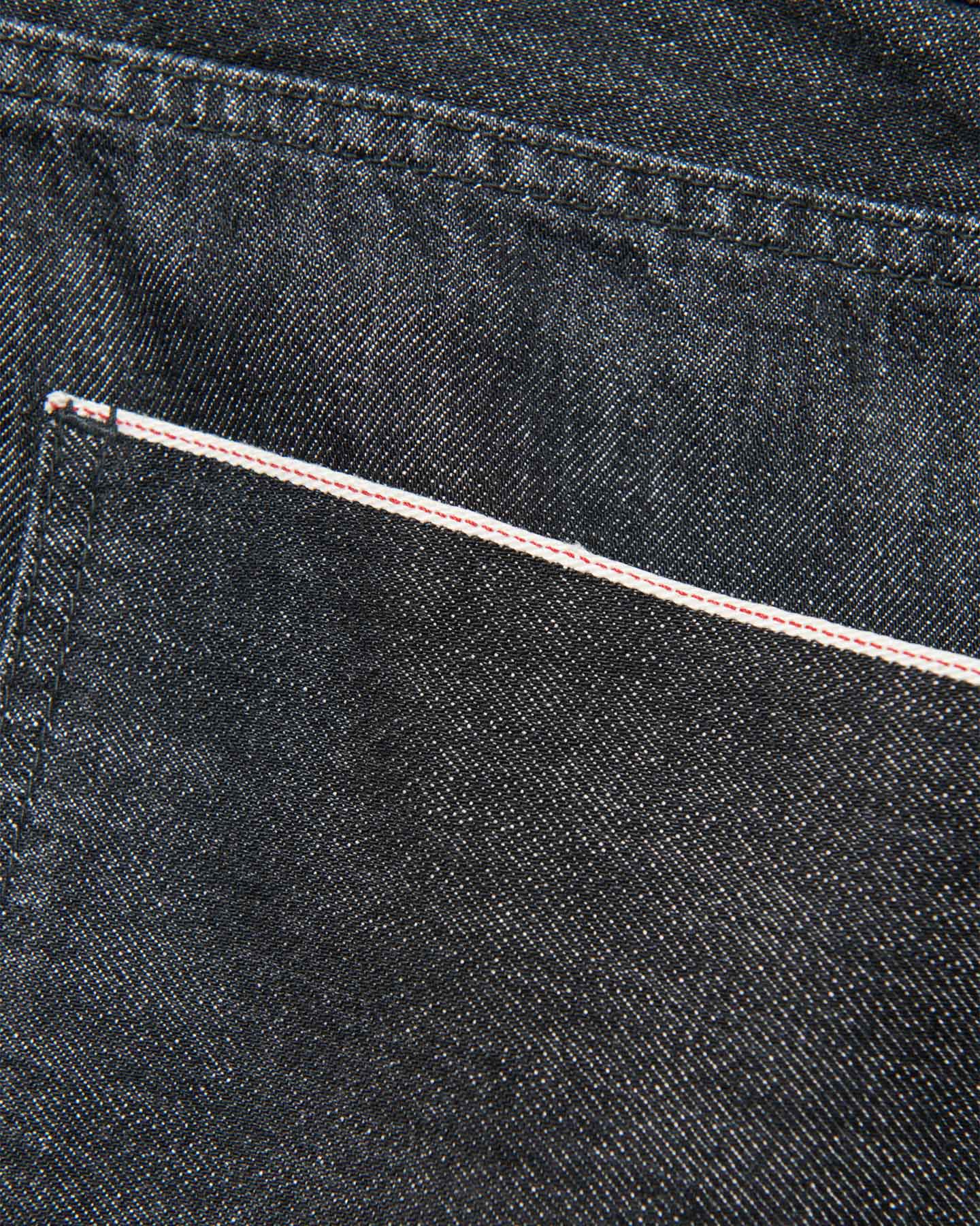 WASHED DENIM BOLD-FIT JEANS