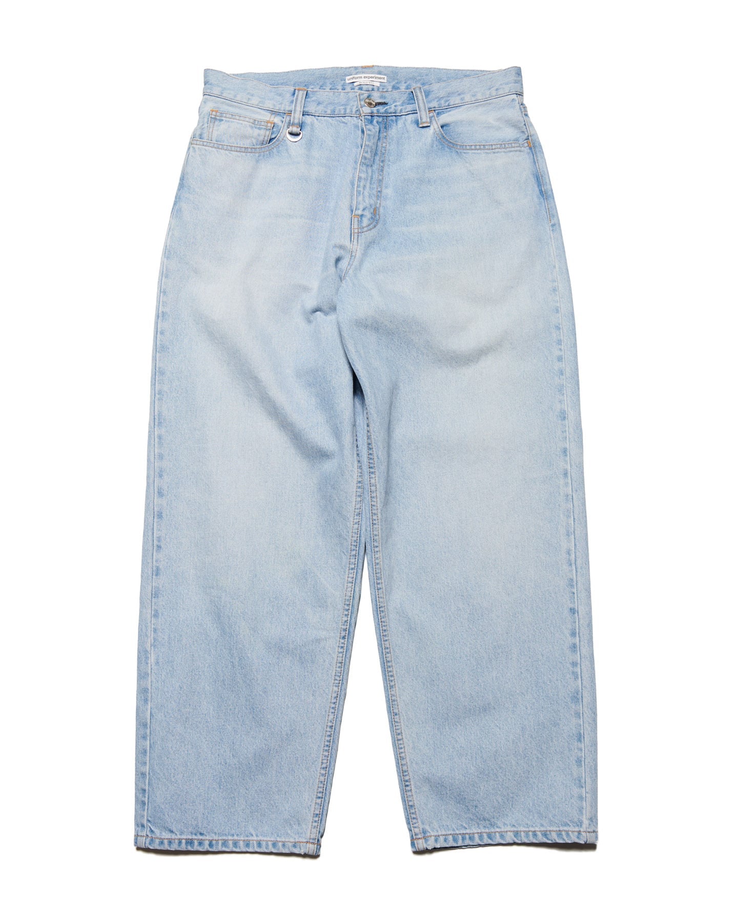 WASHED DENIM BOLD-FIT JEANS