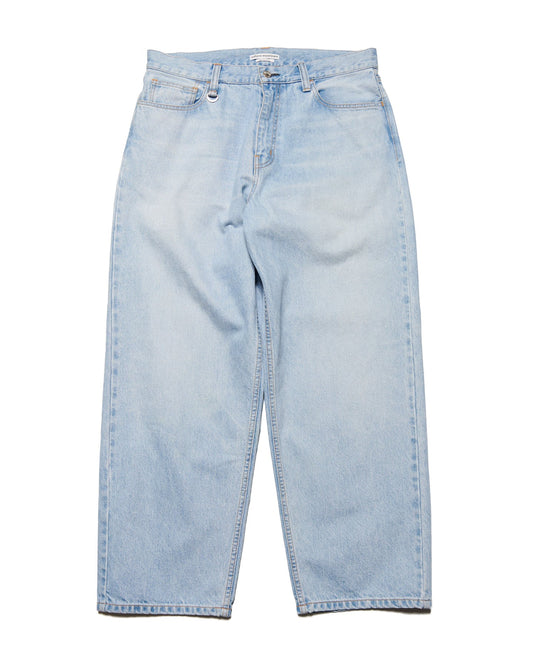 WASHED DENIM BOLD-FIT JEANS