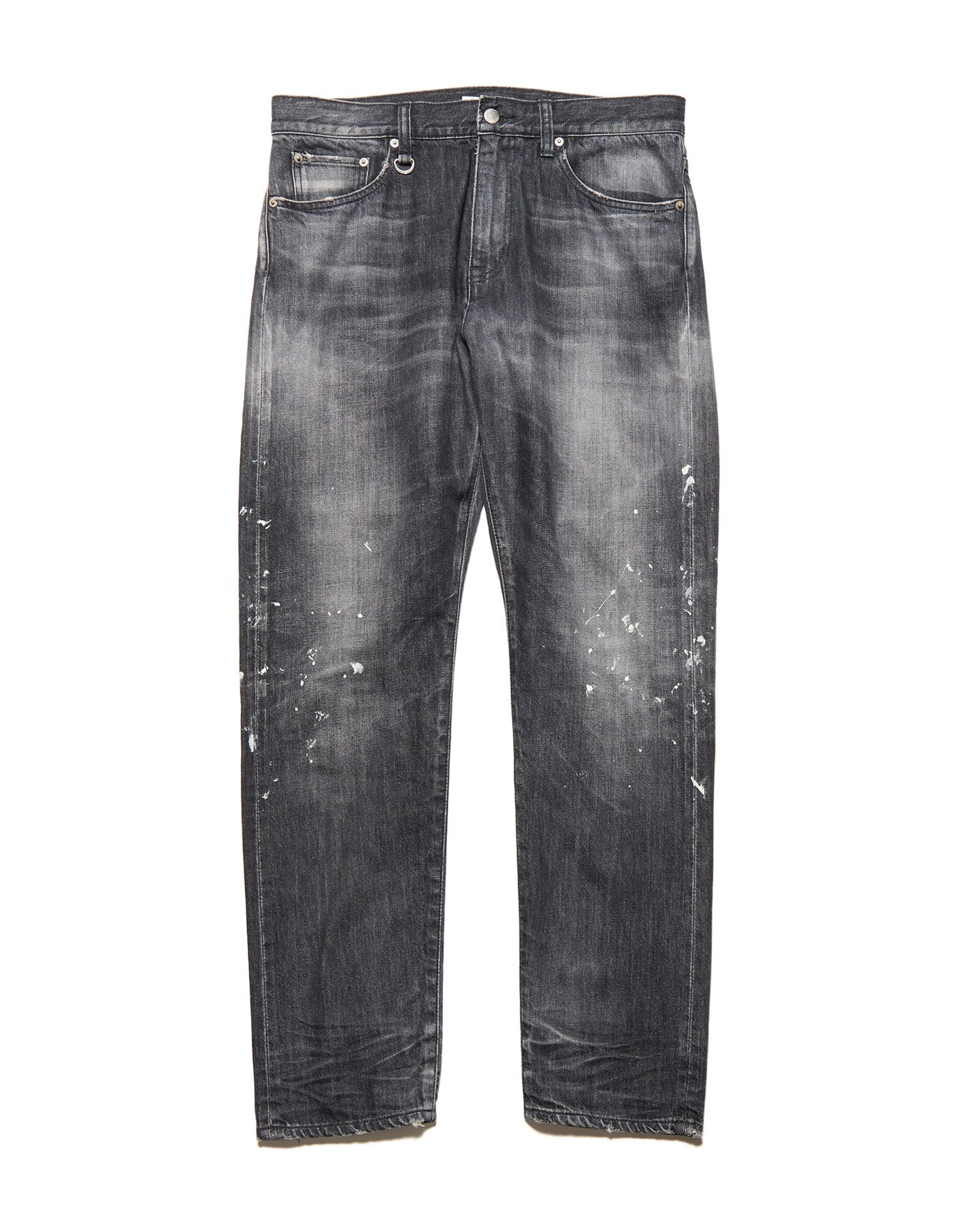 DAMAGED TAPERED-FIT JEANS