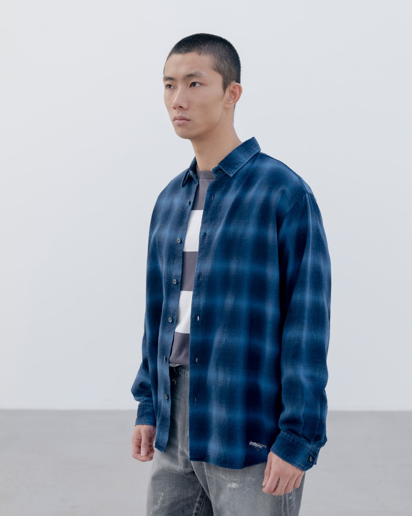 ROPE INDIGO RELAX-FIT SHIRT