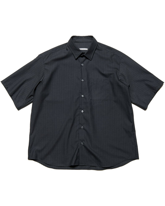 STRETCH WOOL RELAX-FIT S/S SHIRT