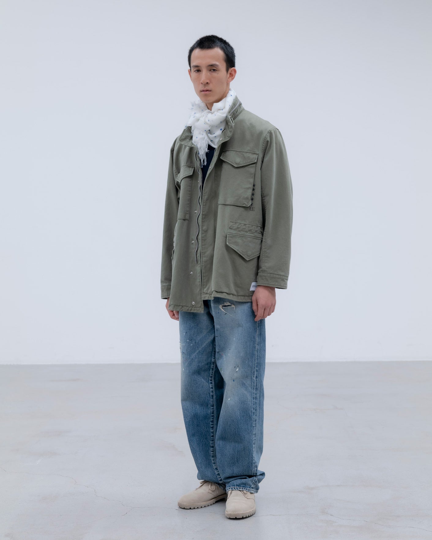 MILITARY FIELD BLOUSON