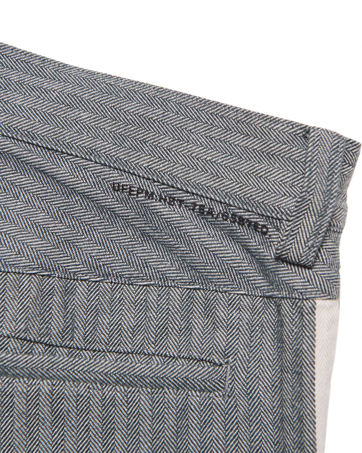 SELVAGE HERRINGBONE PANTS