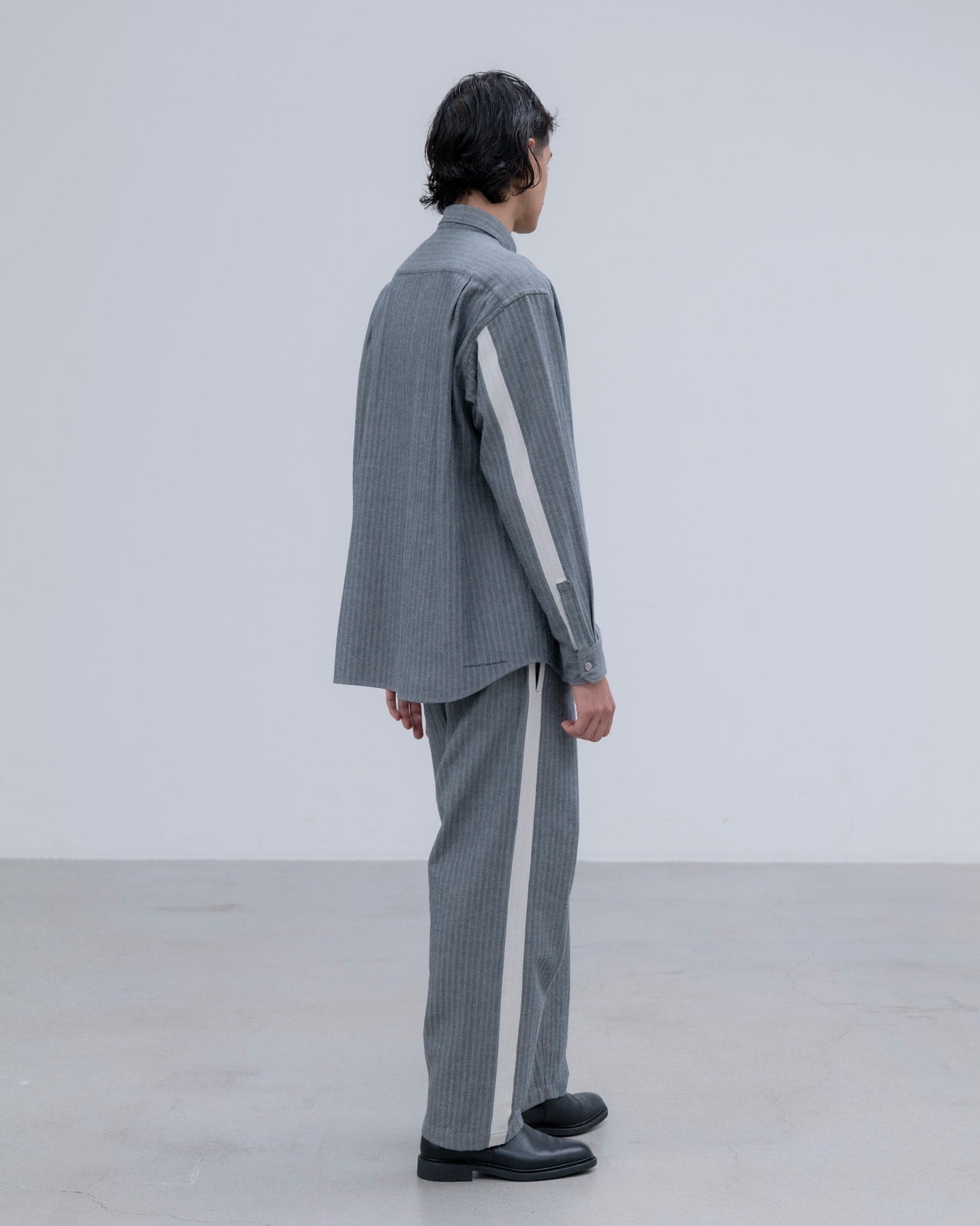 SELVAGE HERRINGBONE PANTS