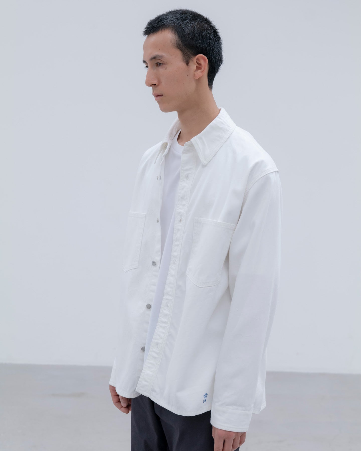 NEP DENIM DOUBLE POCKET SHIRT