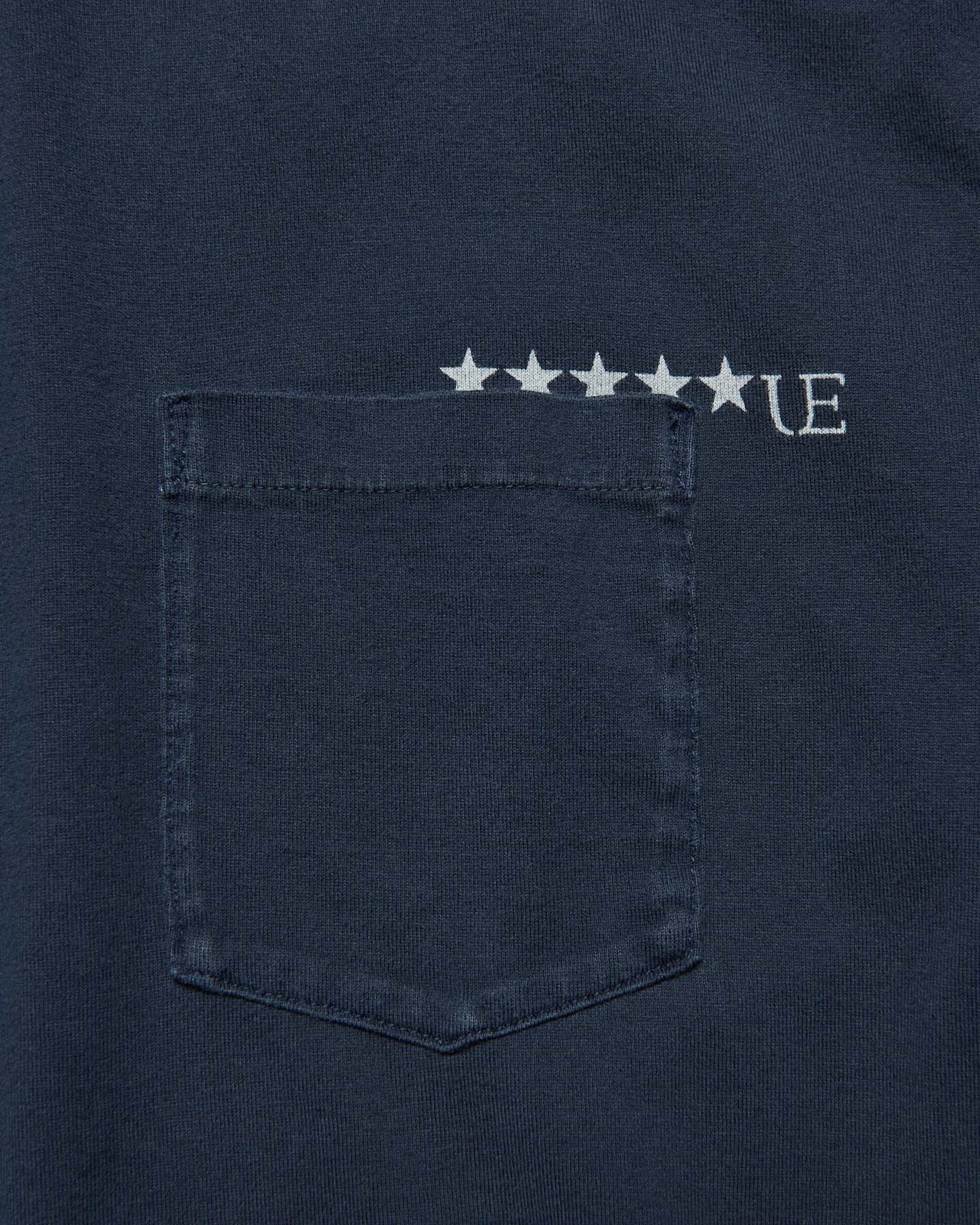 INDIGO S/S POCKET TEE